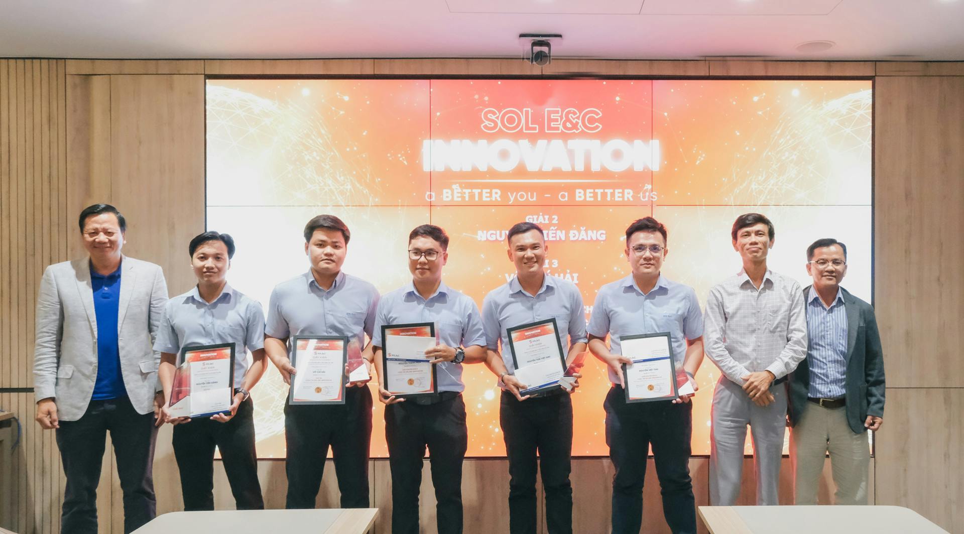 TOP 5 xuất sắc nhất SOL E&C Innovation năm 2024