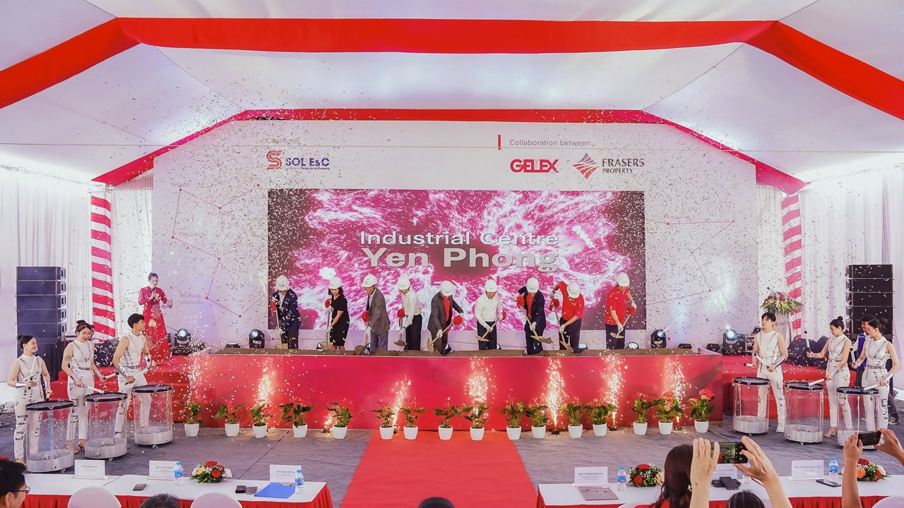 sol-ec-is-general-contractor-for-industrial-centre-yen-phong-expansion-phase-1-invested-by-frasers-property-vietnam-and-gelex-group