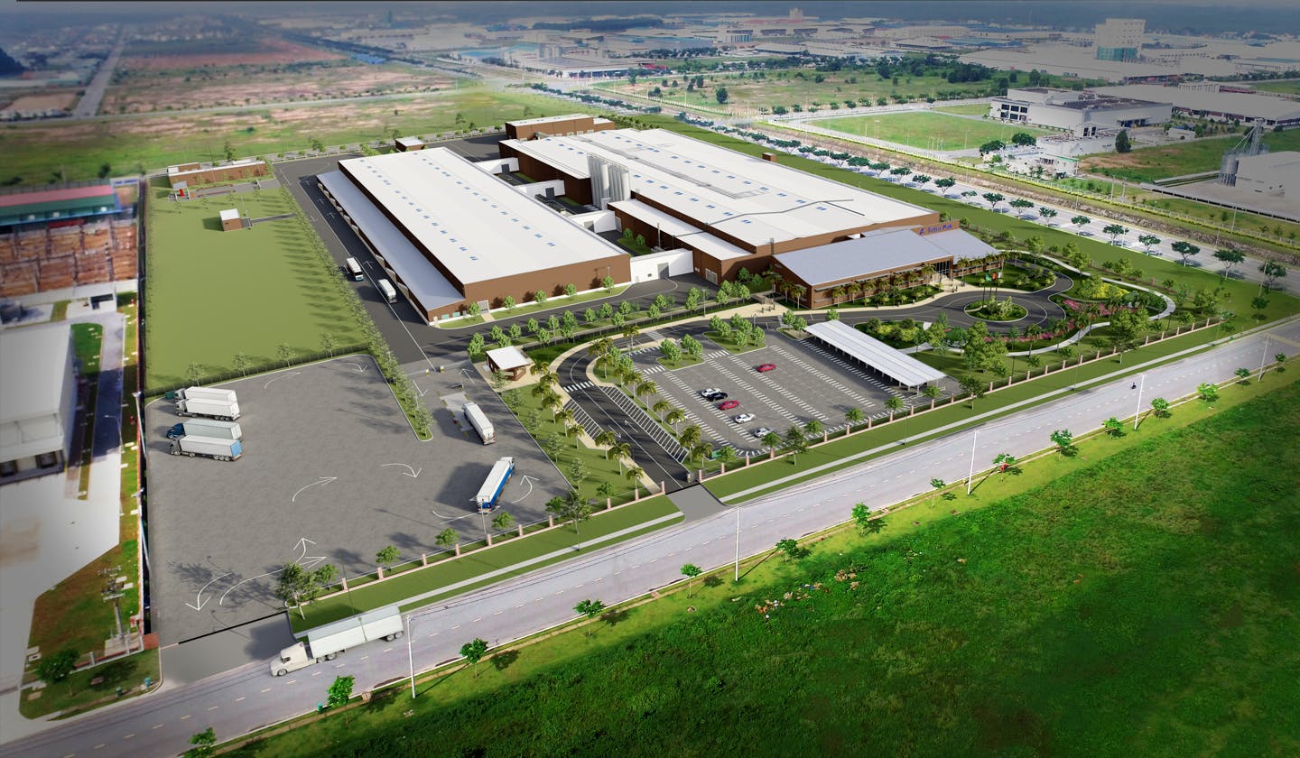 SOL E&C is the general contractor for the Tetra Pak Factory Project - Phase 2.